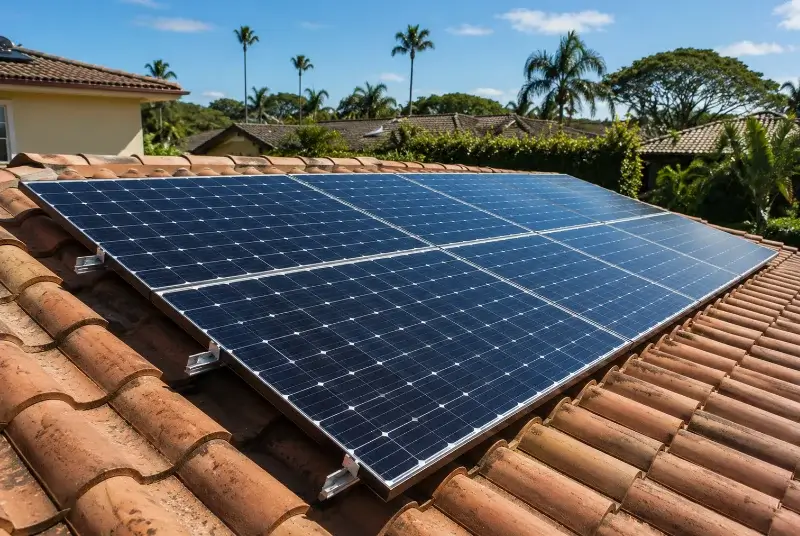 Installation de panneaux solaires à la Guerche-de-Bretagne